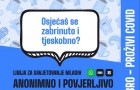 Pokrenute linije za psihološku pomoć mladima